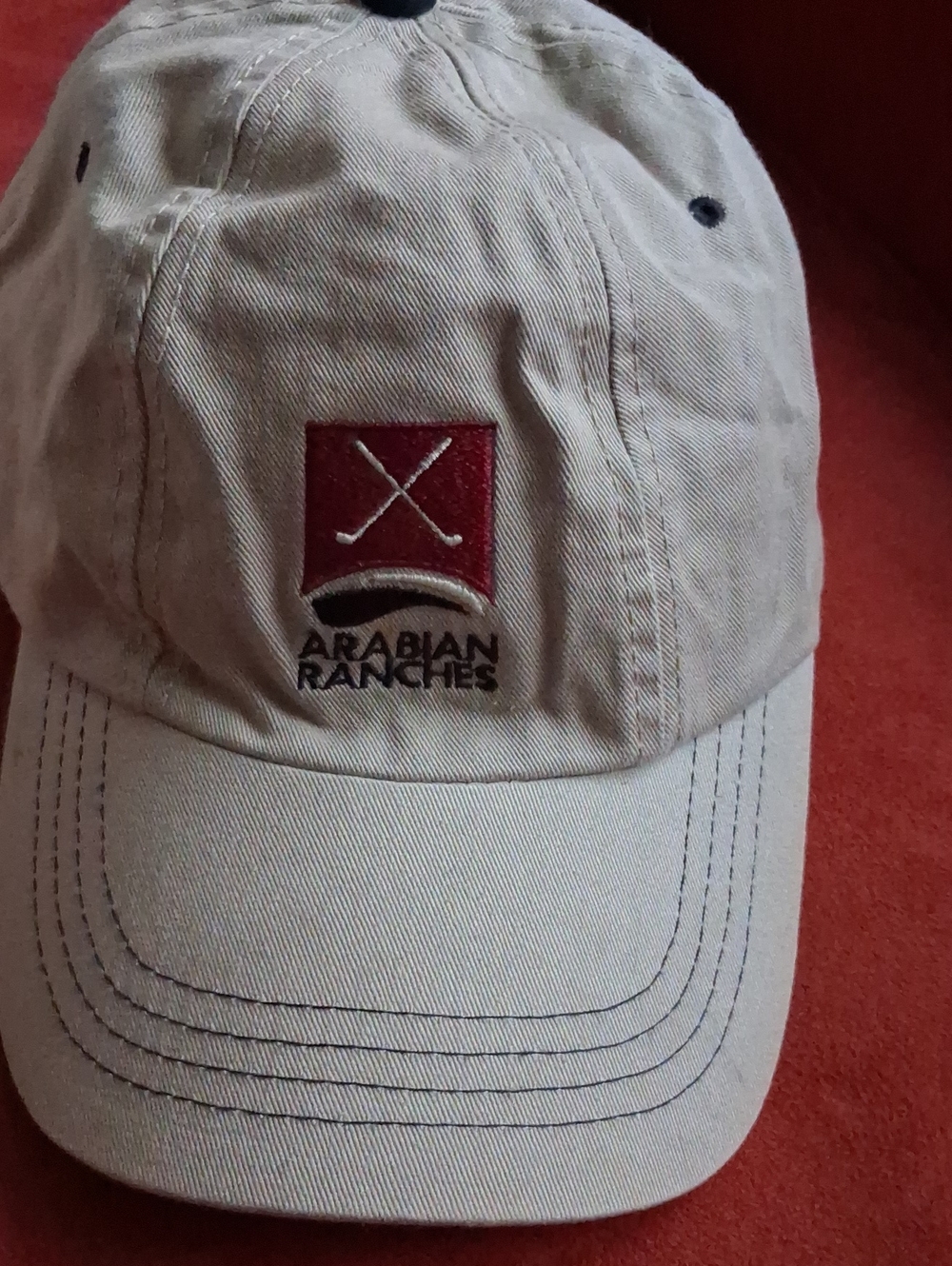 Beige Golf Cap Arabian Ranches Dubai